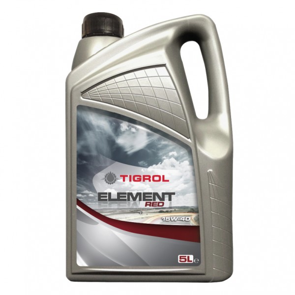 Olej motorový Tigrol Element Red 15W-40, pro osobní vozy 5L